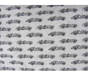 Jersey Autos Rennauto grau meliert